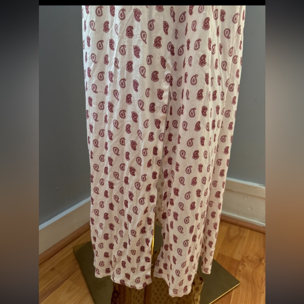 Exist Boho Patchwork Open Back Double Tie Side Sl… - image 7